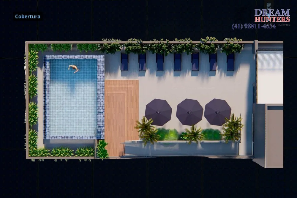 Cobertura, 1 quarto, 42 m² - Foto 10