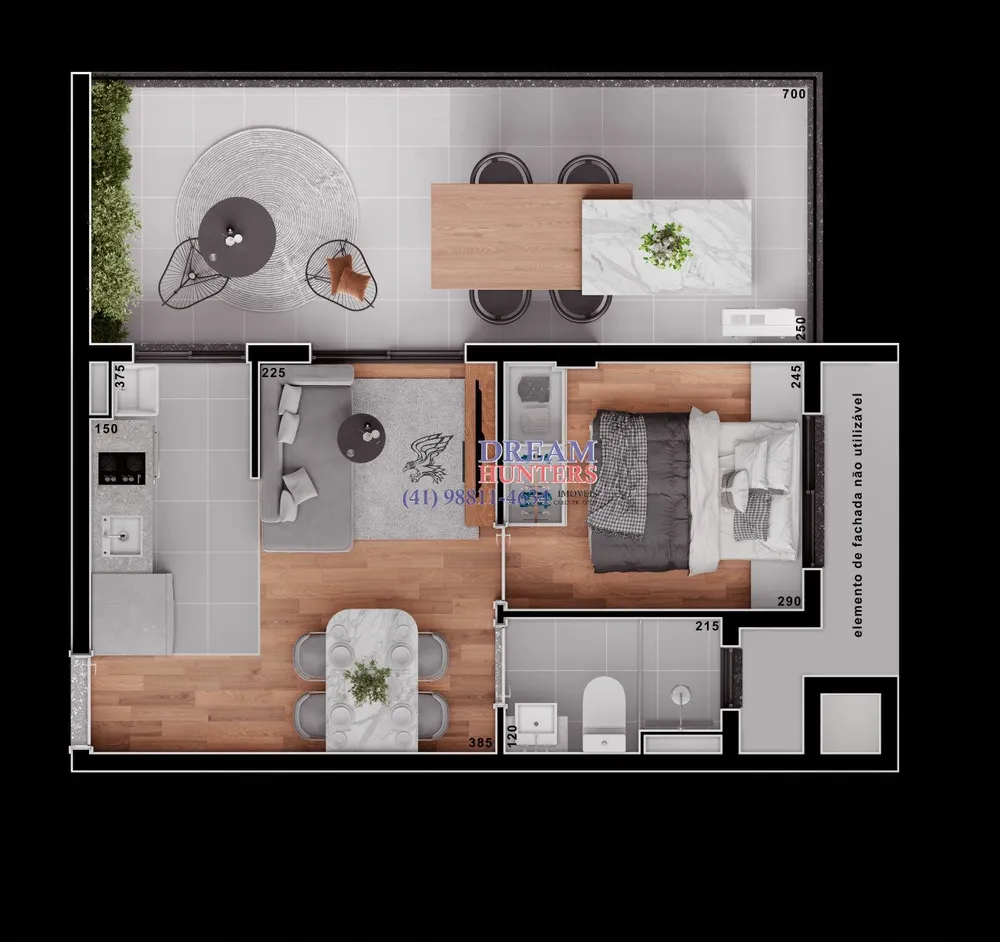 Apartamento, 2 quartos, 39 m² - Foto 5