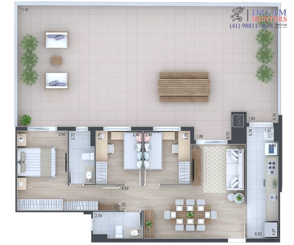 Apartamento, 3 quartos, 161 m² - Foto 4