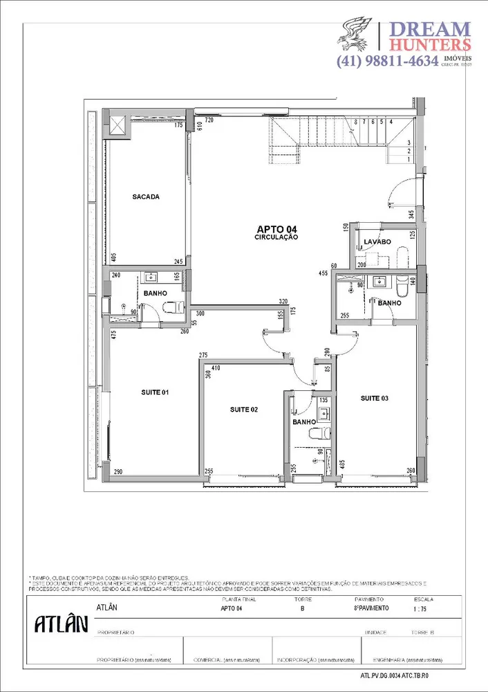 Cobertura, 3 quartos, 284 m² - Foto 1