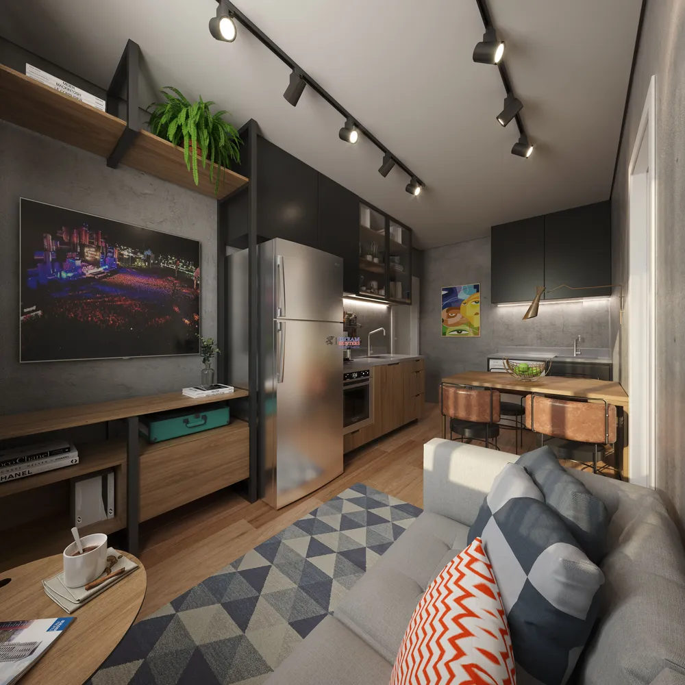 Apartamento, 1 quarto, 24 m² - Foto 3