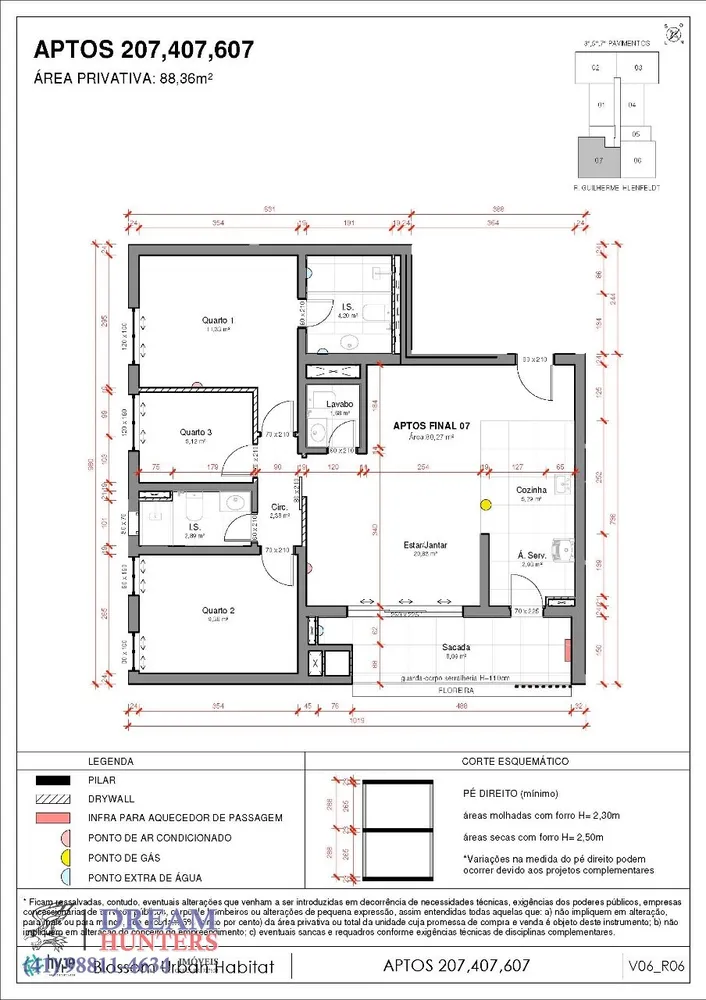 Apartamento, 3 quartos, 71 m² - Foto 5
