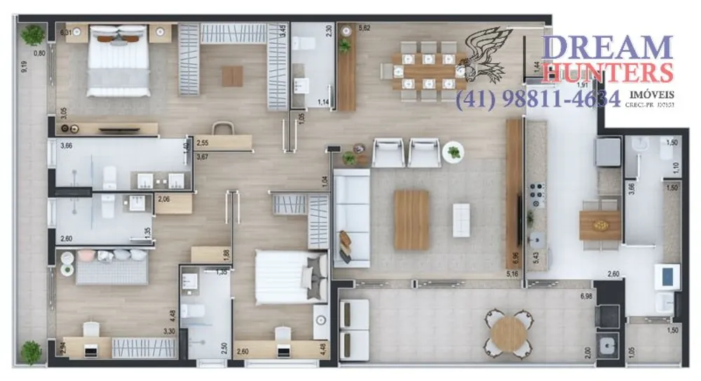 Apartamento, 3 quartos, 143 m² - Foto 7