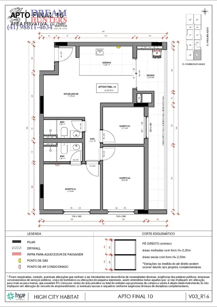 Apartamento, 3 quartos, 70 m² - Foto 8
