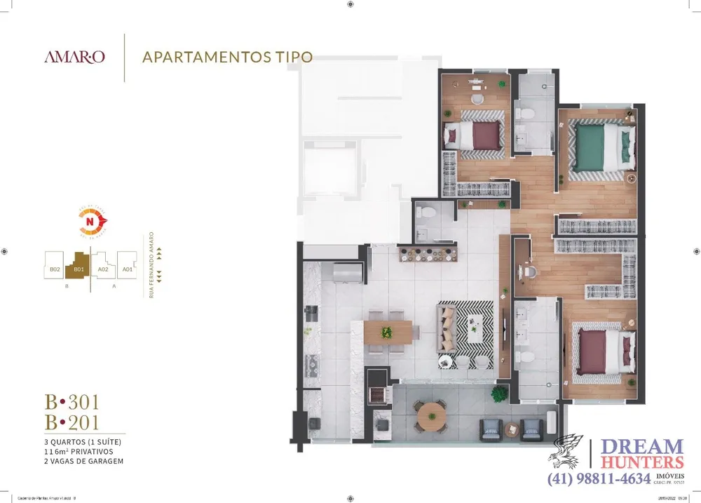 Apartamento, 3 quartos, 116 m² - Foto 9