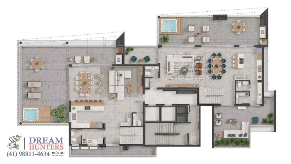 Cobertura, 3 quartos, 271 m² - Foto 9