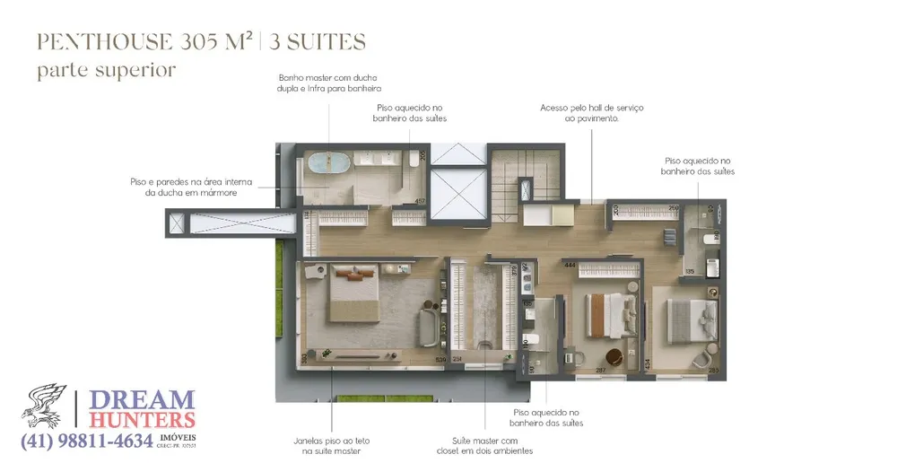 Apartamento, 3 quartos, 305 m² - Foto 7