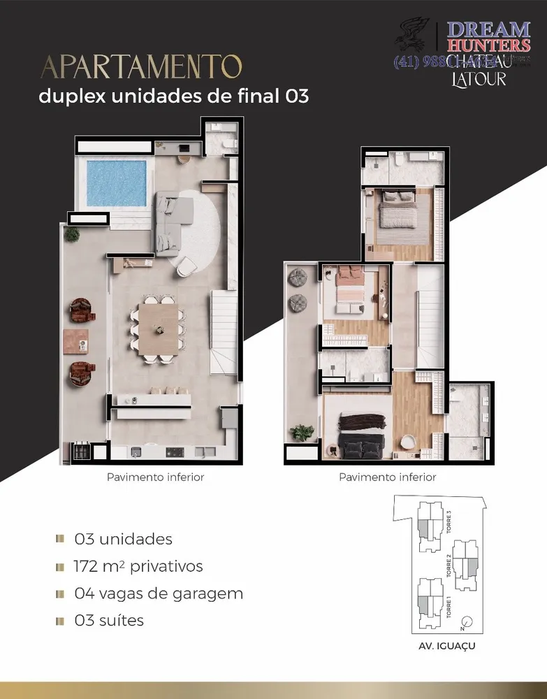 Cobertura, 3 quartos, 172 m² - Foto 9