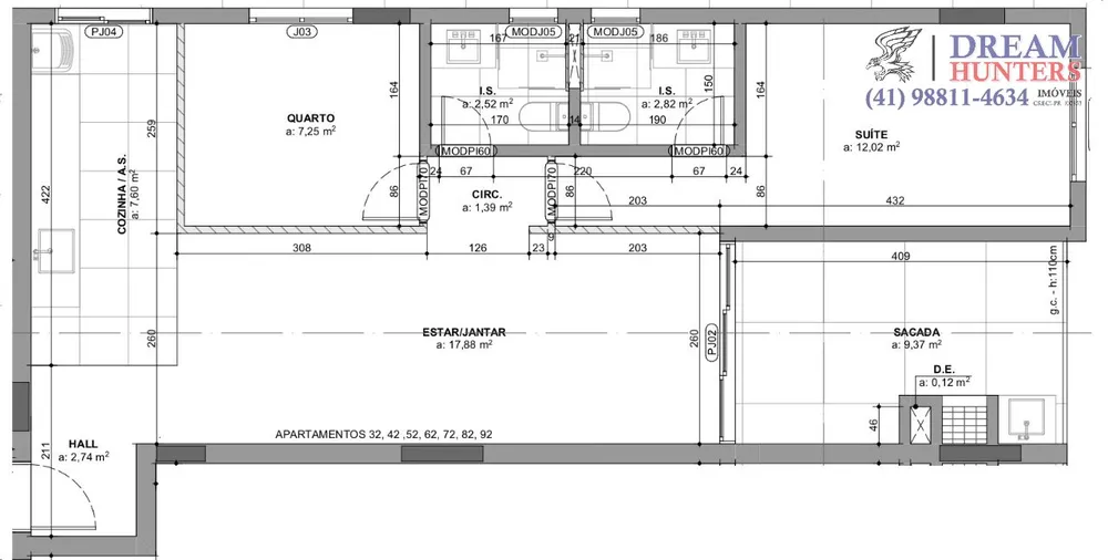 Apartamento, 2 quartos, 72 m² - Foto 3
