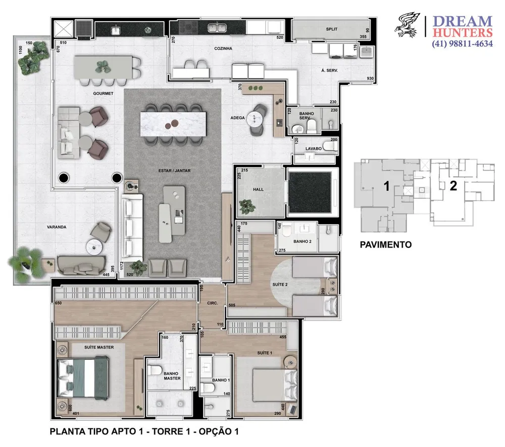 Apartamento, 3 quartos, 228 m² - Foto 6