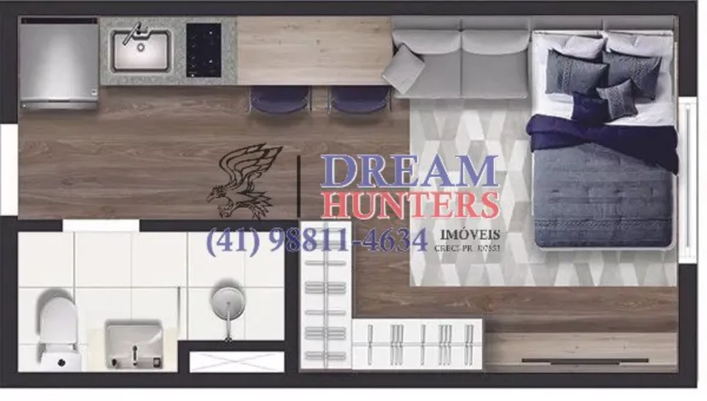 Apartamento, 1 quarto, 28 m² - Foto 4