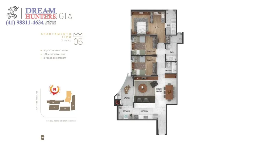 Apartamento, 3 quartos, 102 m² - Foto 9