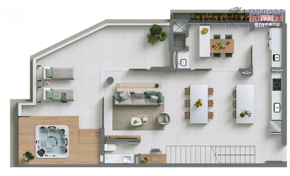 Cobertura, 3 quartos, 232 m² - Foto 1
