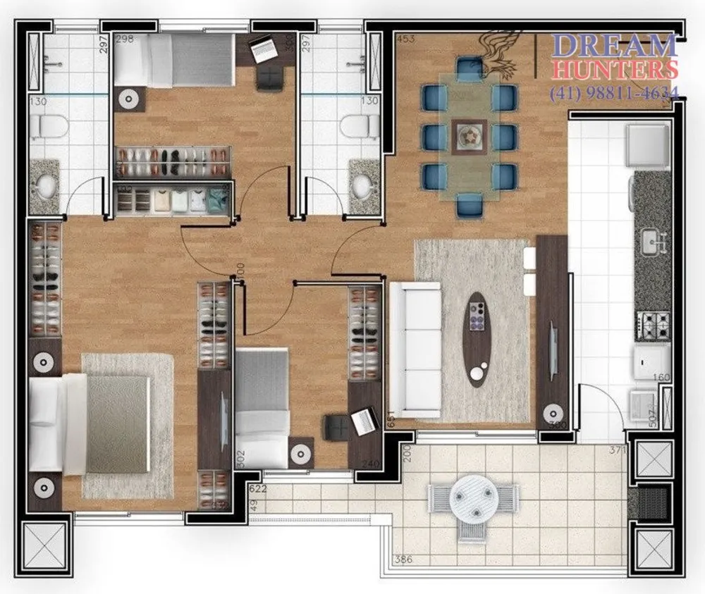 Apartamento, 3 quartos, 94 m² - Foto 16