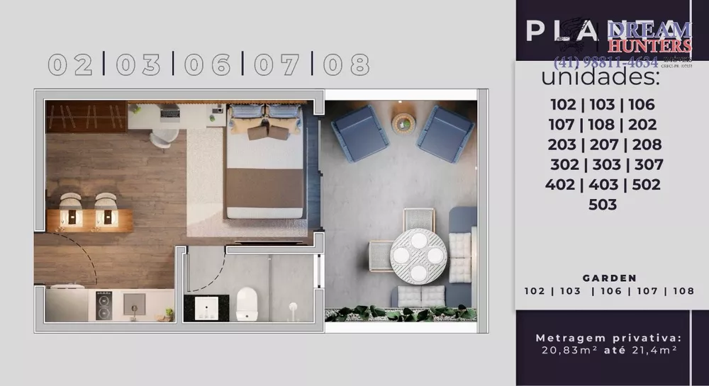 Apartamento, 1 quarto, 20 m² - Foto 4