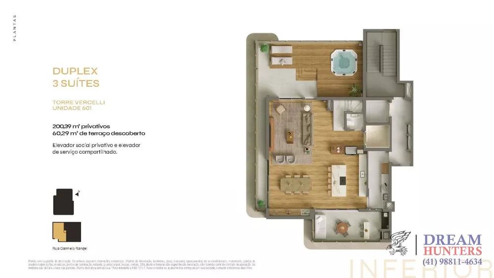 Cobertura, 3 quartos, 260 m² - Foto 3