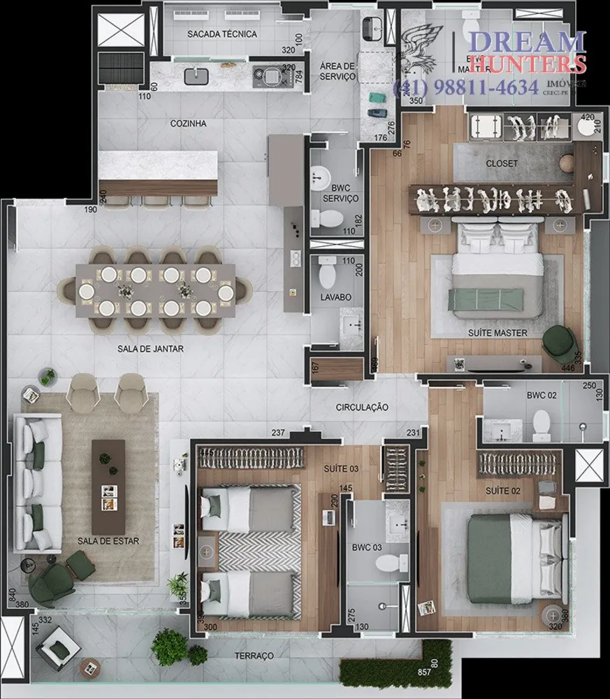 Apartamento, 3 quartos, 183 m² - Foto 6