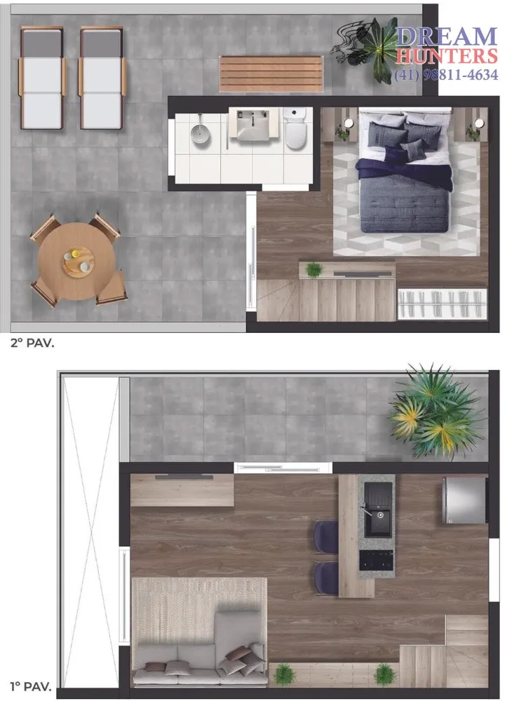 Apartamento, 1 quarto, 35 m² - Foto 16