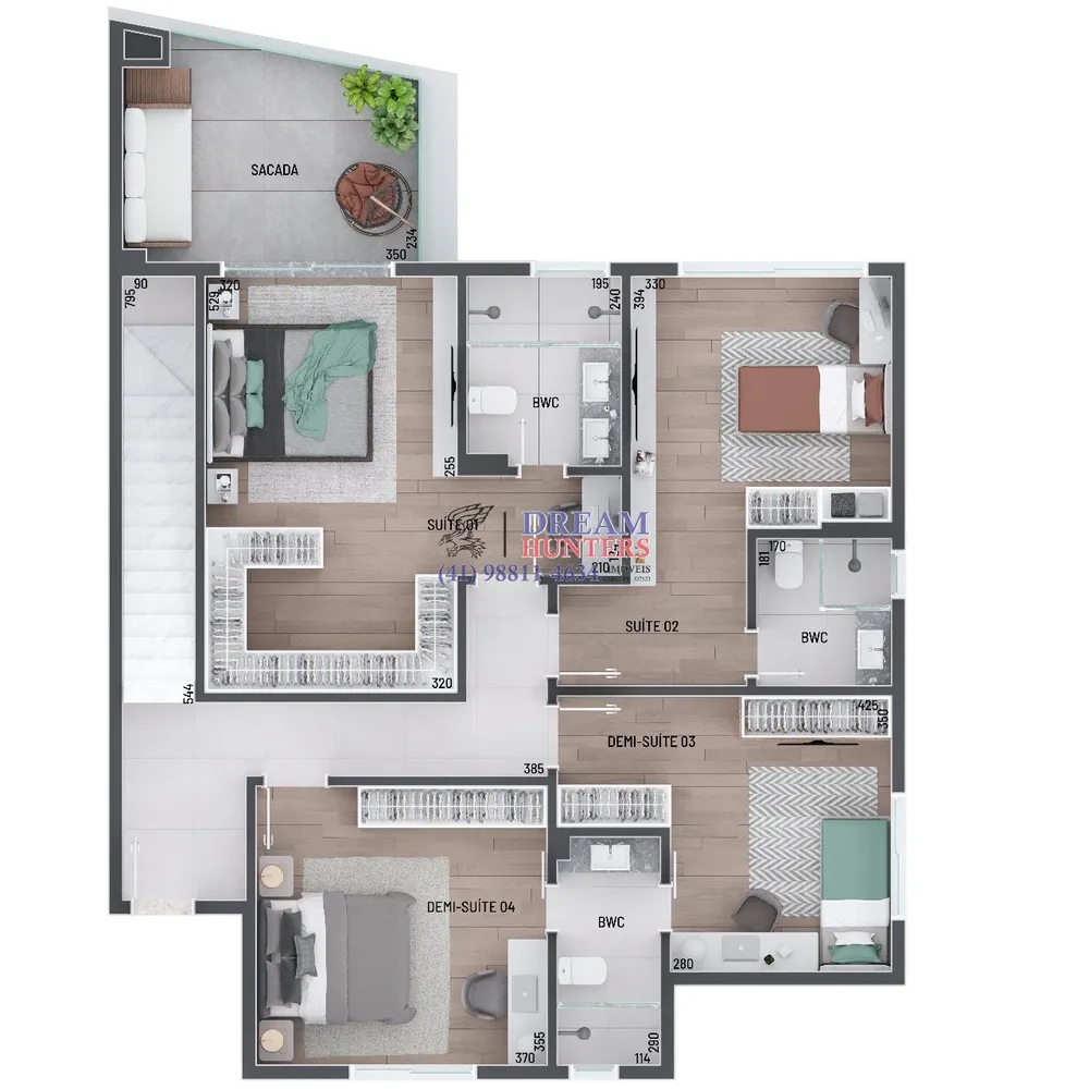 Cobertura, 4 quartos, 228 m² - Foto 6