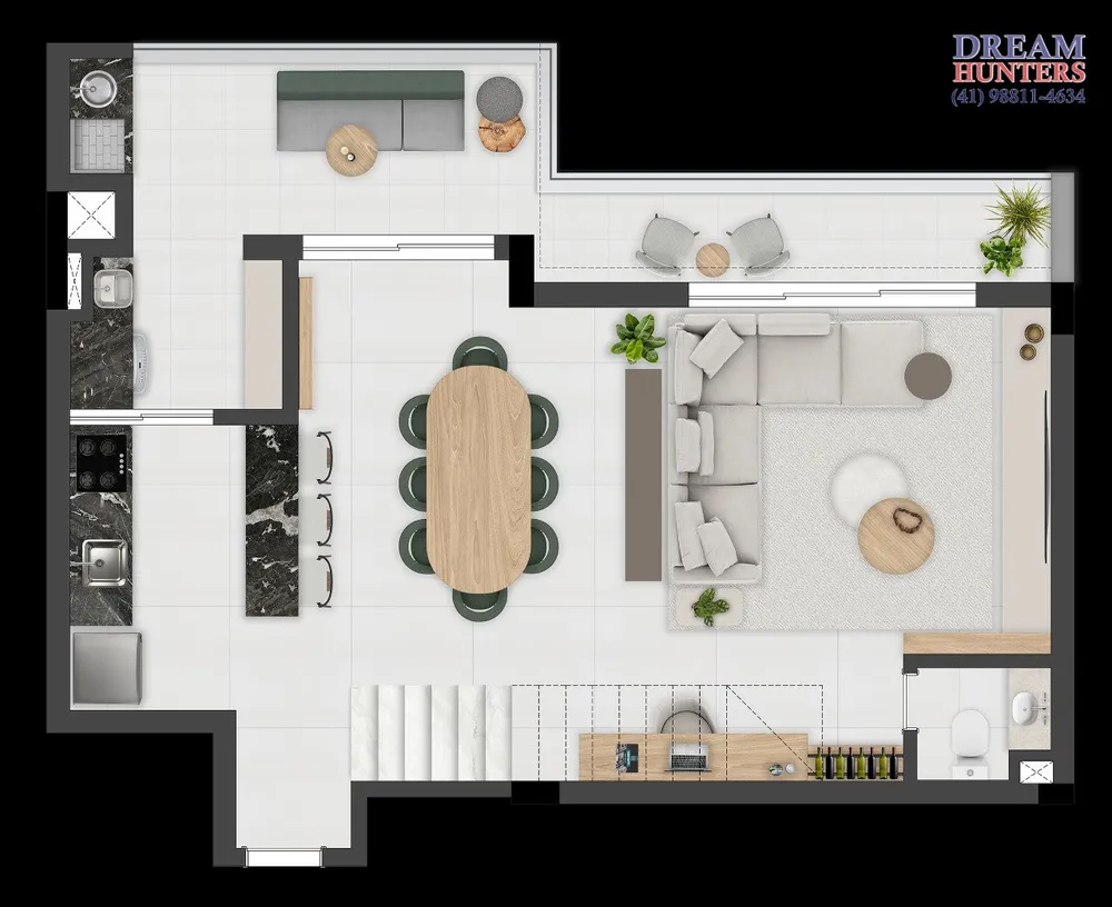 Cobertura, 3 quartos, 146 m² - Foto 7