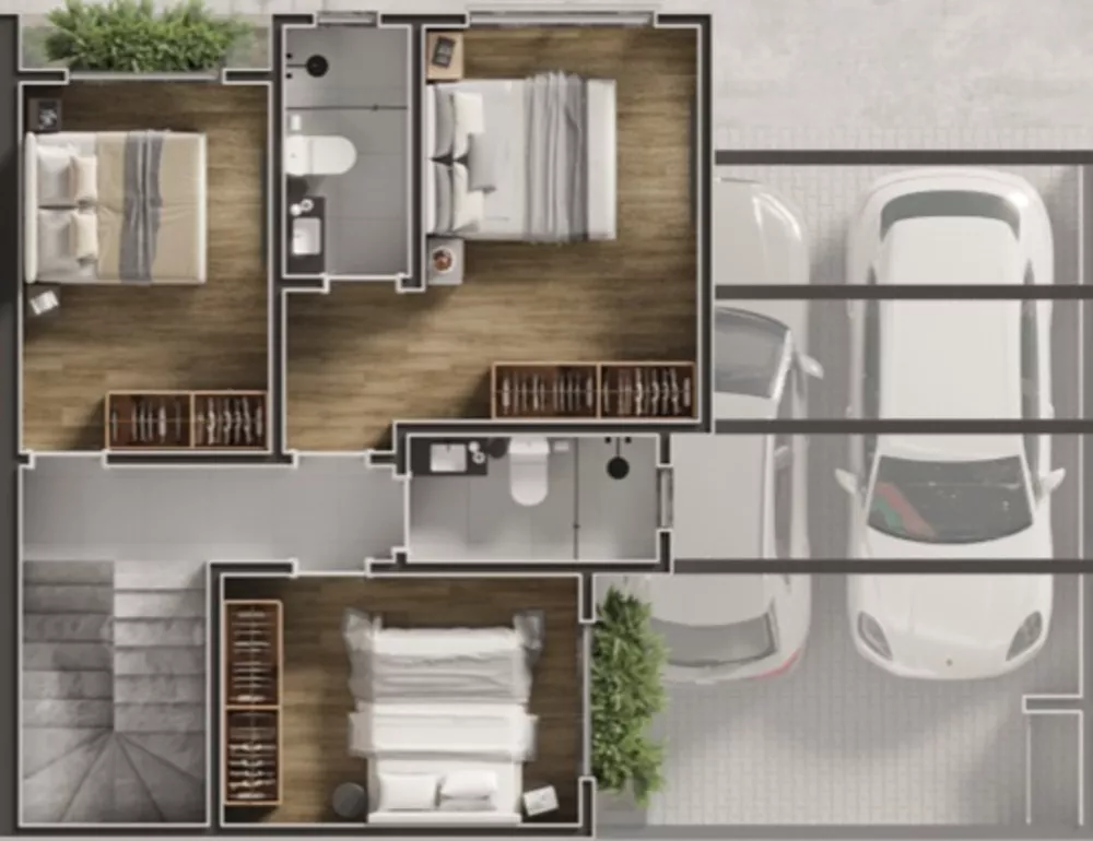 Casa de Condomínio, 3 quartos - Foto 3