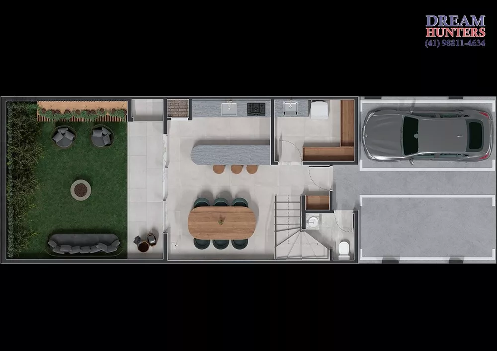 Casa de Condomínio, 3 quartos - Foto 3