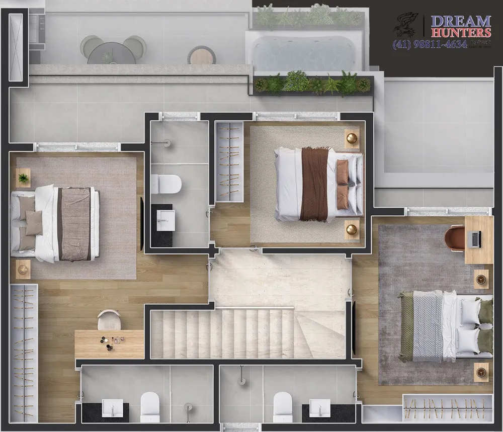 Cobertura, 3 quartos, 134 m² - Foto 5