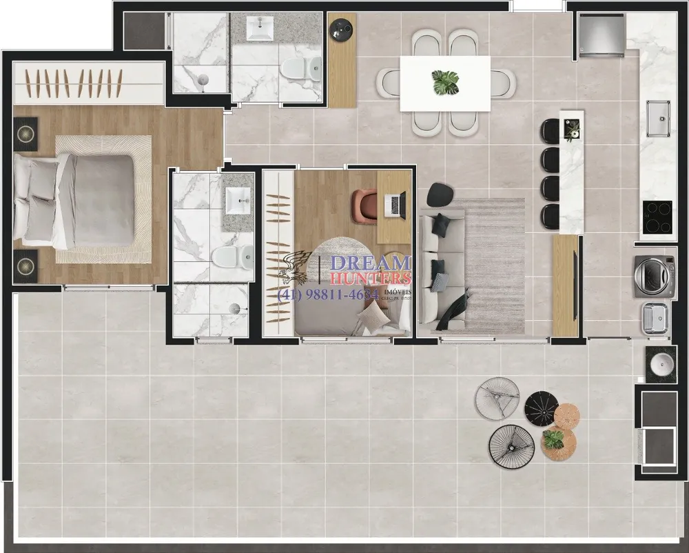Apartamento, 2 quartos, 95 m² - Foto 6