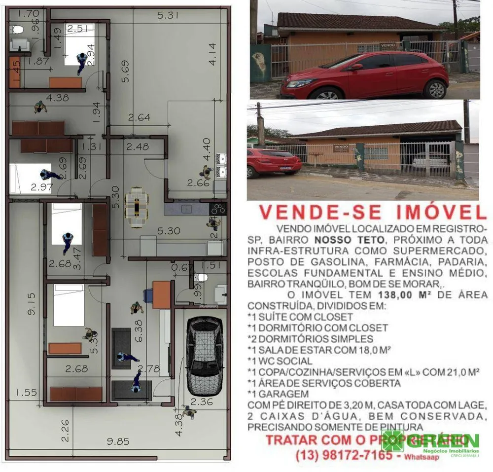 Casa, 4 quartos, 140 m² - Foto 4