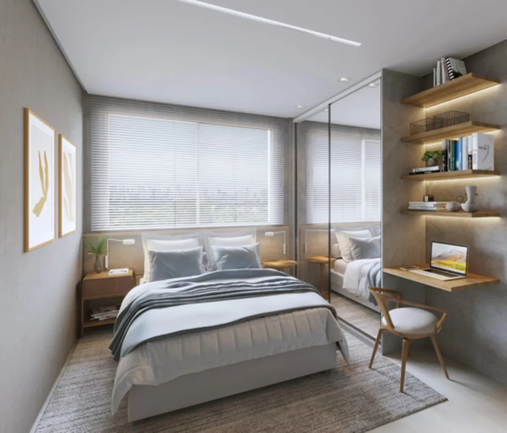 Apartamento, 2 quartos, 56 m² - Foto 3