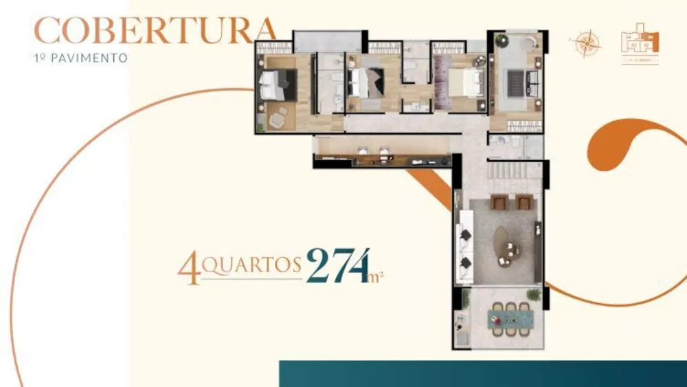 Apartamento, 3 quartos, 136 m² - Foto 8