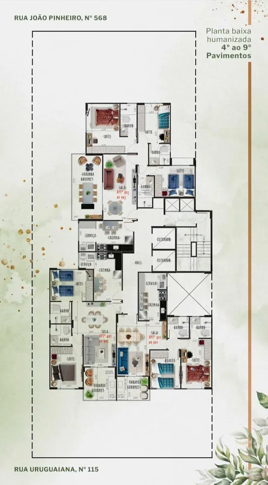 Apartamento, 2 quartos, 111 m² - Foto 3
