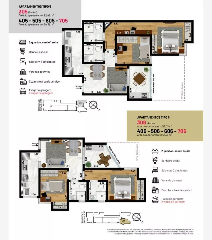 Apartamento, 3 quartos, 73 m² - Foto 6