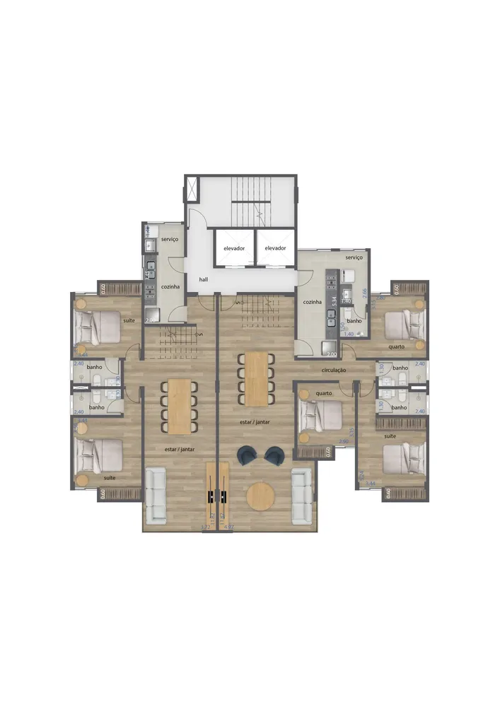 Apartamento, 2 quartos, 89 m² - Foto 17