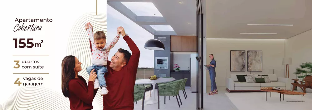 Cobertura, 3 quartos, 155 m² - Foto 2