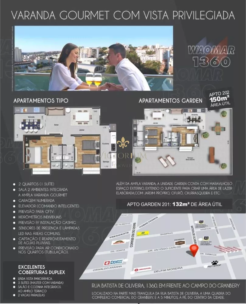 Apartamento à venda com 2 quartos, 132m² - Foto 4