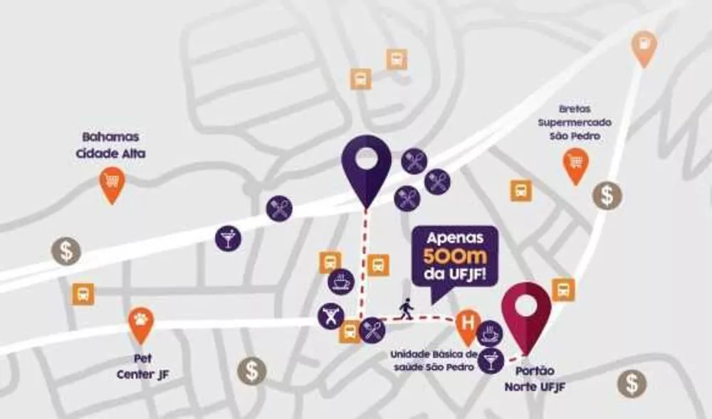 Cobertura, 1 quarto, 70 m² - Foto 2