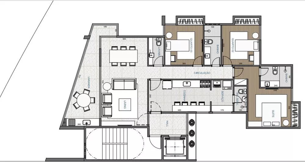 Apartamento, 3 quartos, 120 m² - Foto 7