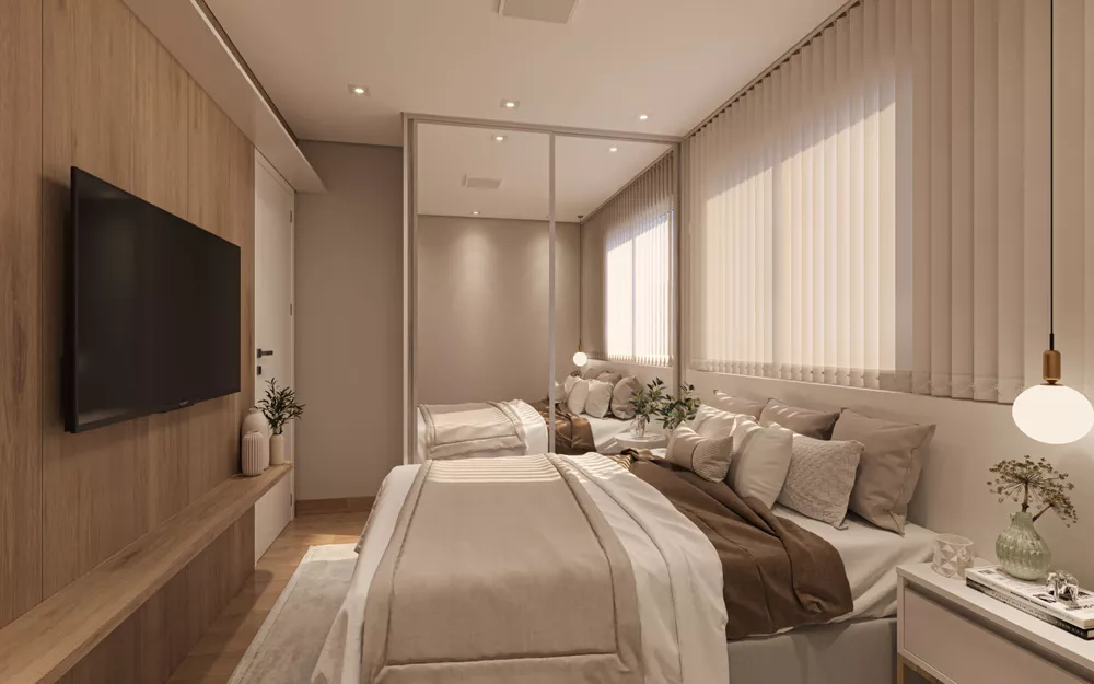 Apartamento, 2 quartos, 45 m² - Foto 1