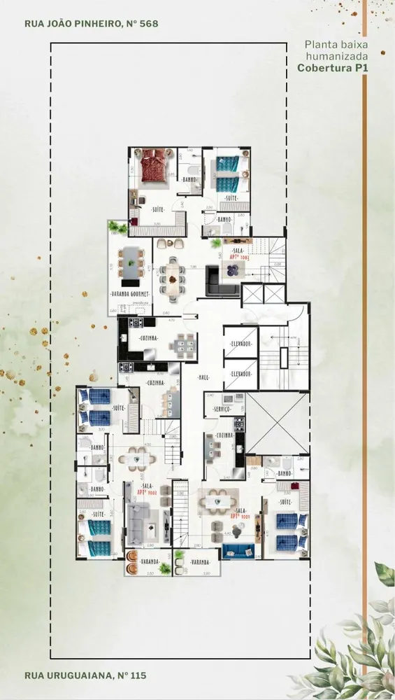 Cobertura, 4 quartos, 161 m² - Foto 5