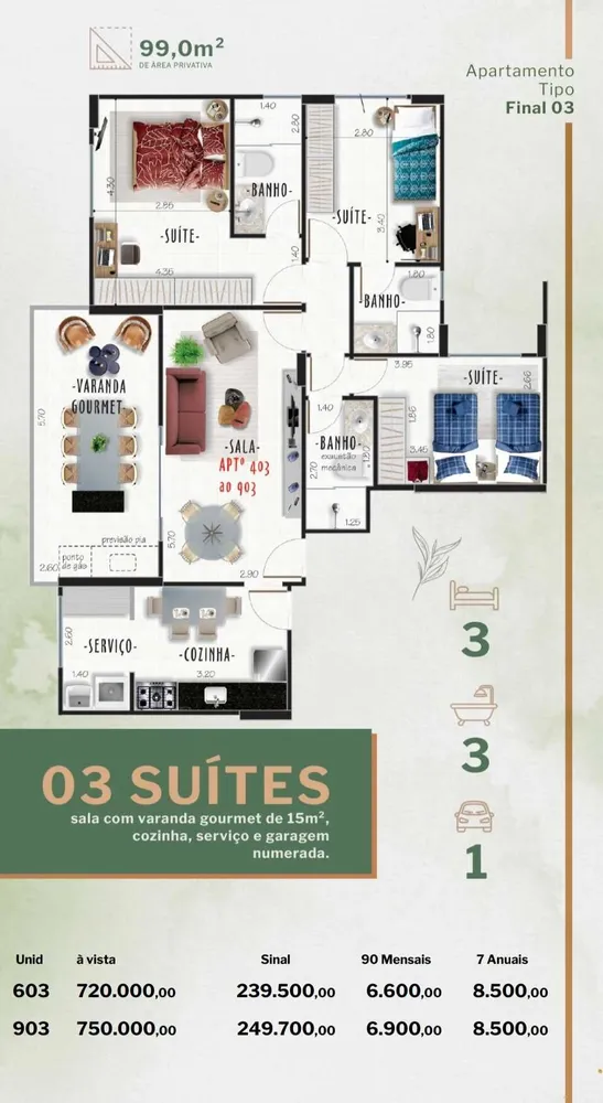 Cobertura, 4 quartos, 161 m² - Foto 13