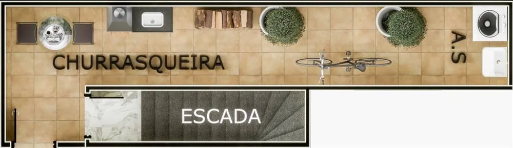 Sobrado, 2 quartos, 49 m² - Foto 11
