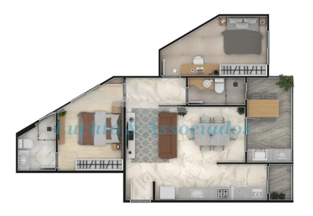 Apartamento, 2 quartos, 72 m² - Foto 8