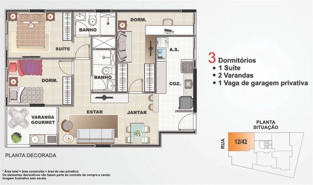 Apartamento, 3 quartos, 71 m² - Foto 10