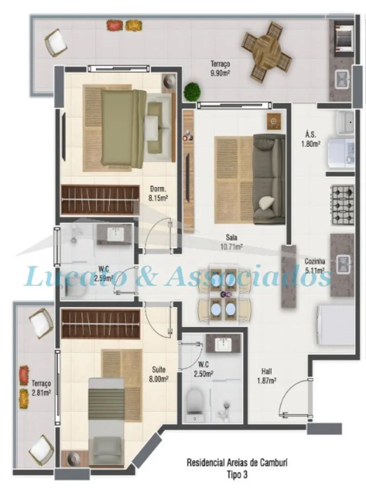 Apartamento, 2 quartos, 63 m² - Foto 13