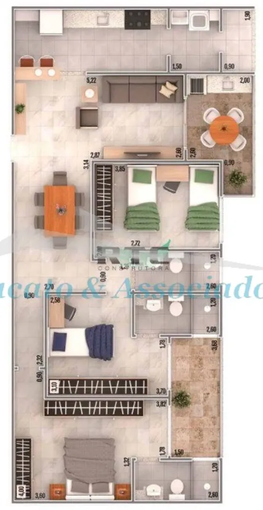 Apartamento, 2 quartos, 79 m² - Foto 10