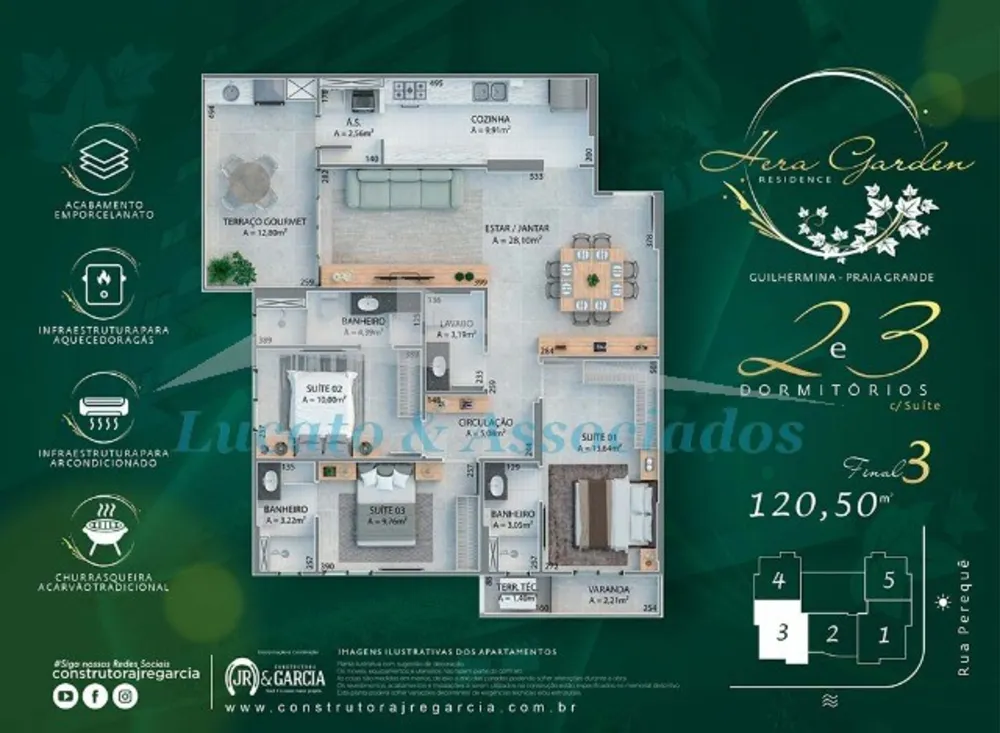 Apartamento, 3 quartos, 120 m² - Foto 5