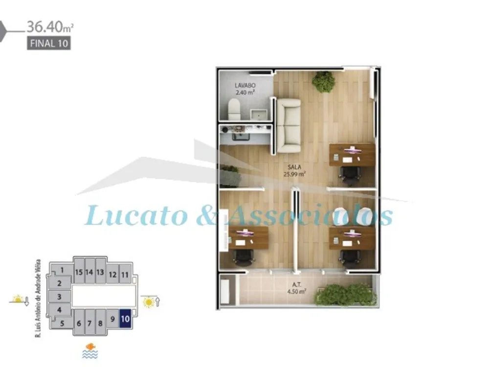 Apartamento, 38 m² - Foto 10