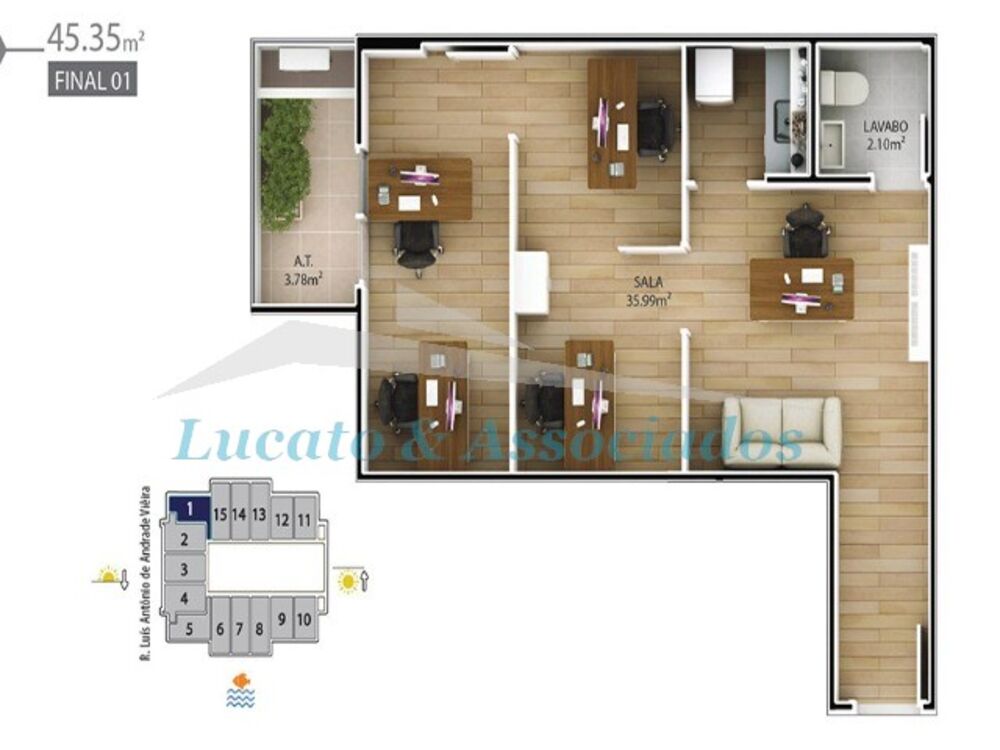 Apartamento, 38 m² - Foto 7