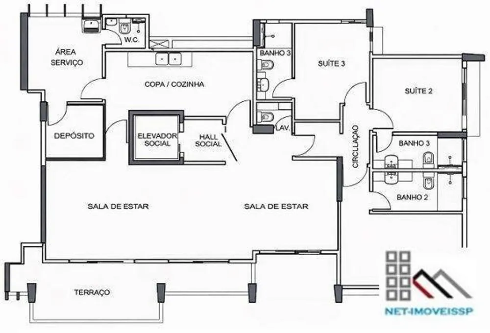 Apartamento, 3 quartos, 147 m² - Foto 11